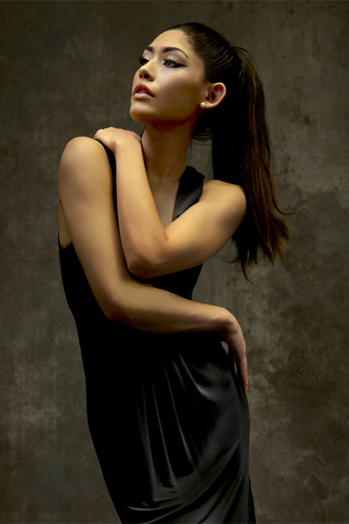 Female model portfolio image for fashion model Savannah Martinez by Gerard Harrison, Houston fashion photographer.